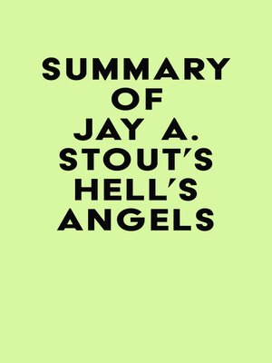 cover image of Summary of Jay A. Stout's Hell's Angels